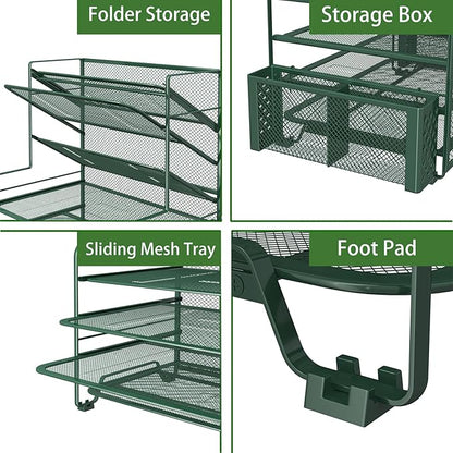 Simple Trending 7 Tier Desk File Organizer, Letter Tray Paper Organizer - Image 4