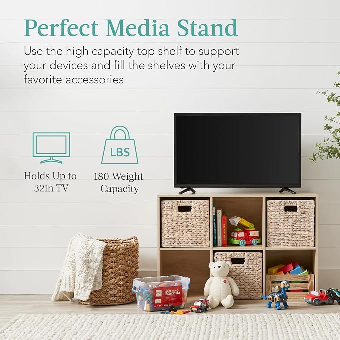 Best Choice Products 6-Cube Storage Organizer, 11in Shelf Opening, Display Shelf - Image 5