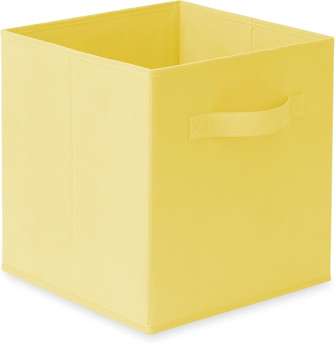 Casafield Set of 6 Collapsible Fabric Cube Storage Bins, Cubby Organizers & More - Image 2