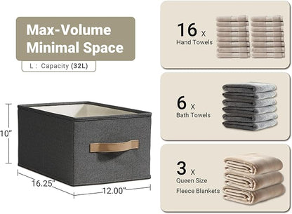 LayerSpace 3 Pack Fabric Storage Bins - Image 3