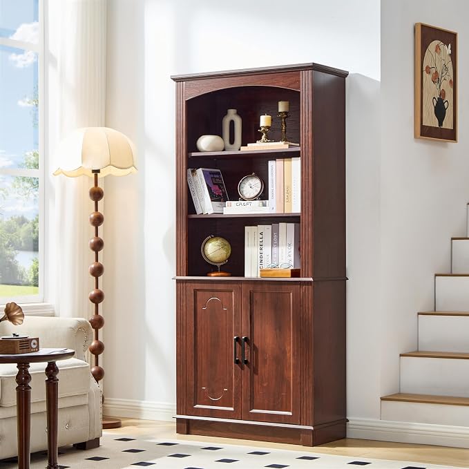 5 Tier Book Shelf and Bookshelf by LIDYUK
