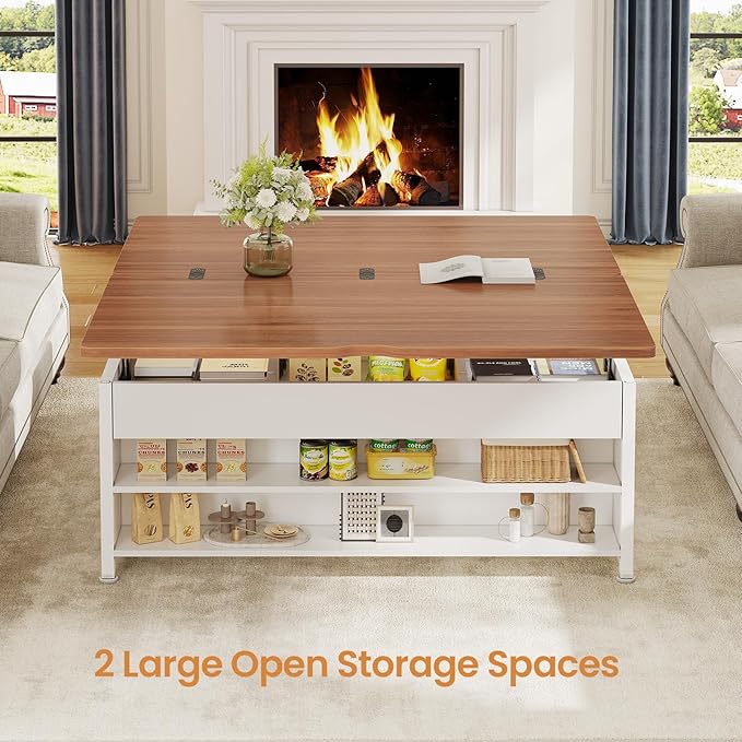 Itaar Lift Top Coffee Table Set, Center Table - Image 5