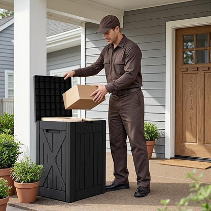 Flamaker 50 Gallon Deck Box, Package Delivery Storage Box - Image 6