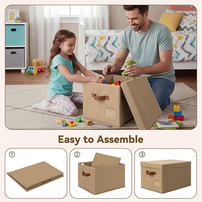 GRANNY SAYS Storage Bins with Lids, Storage Baskets - Image 6
