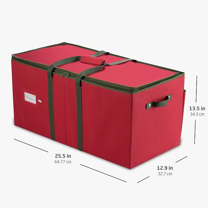 ZOBER Large Christmas Ornament Storage Box - Image 6