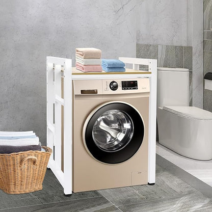 Washer Dryer Stacking Rack Stand, Heavy Duty Washer&Dryer Storage Shelves - Image 4