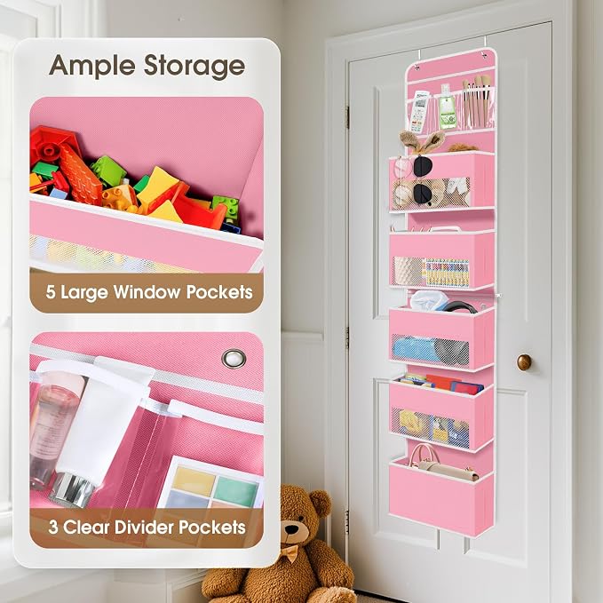 6-Tier Over The Door Organizer Hanging Storage Organizers - Image 4