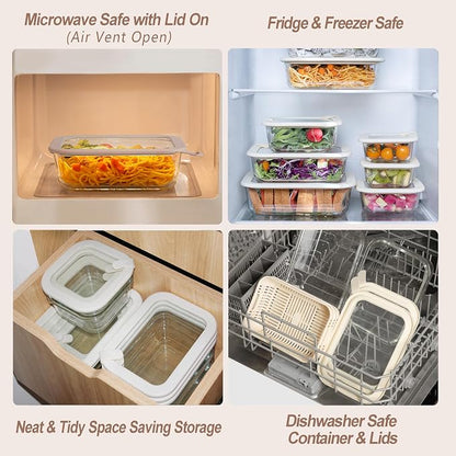 Urban Green Glass Food Storage Containers - Image 5