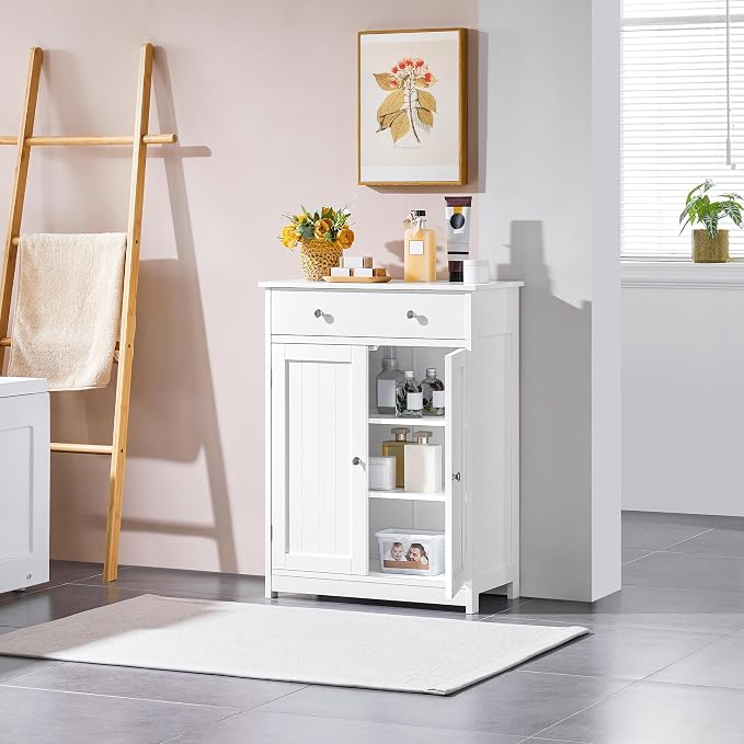Yaheetech Small Bathroom Storage Cabinet - Image 4