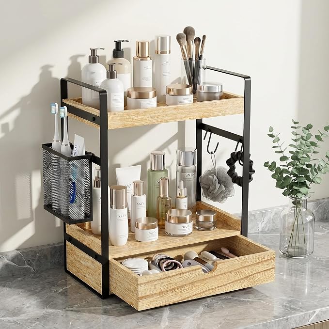 2-Tier Bathroom Counter Organizer - Image 2