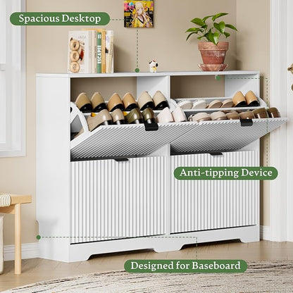 Xixini Shoe Storage Cabinet for Entryway - Image 4