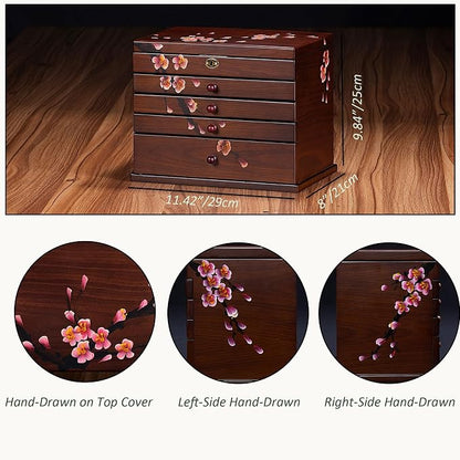 Vintage Wooden Jewelry Boxes - Image 2