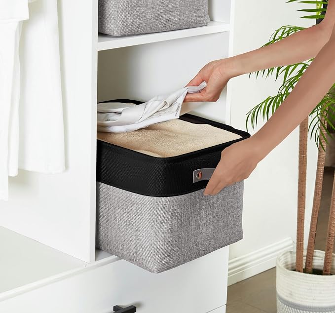 DECOMOMO Storage Baskets for Shelves - Image 3