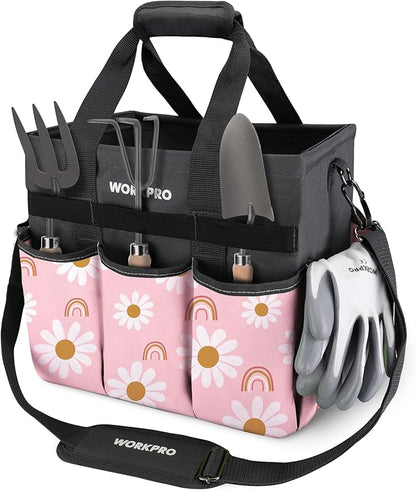 WORKPRO Garden Tool Bag Organizer, Heavy Duty Gardening Tote Bag by WORKPRO