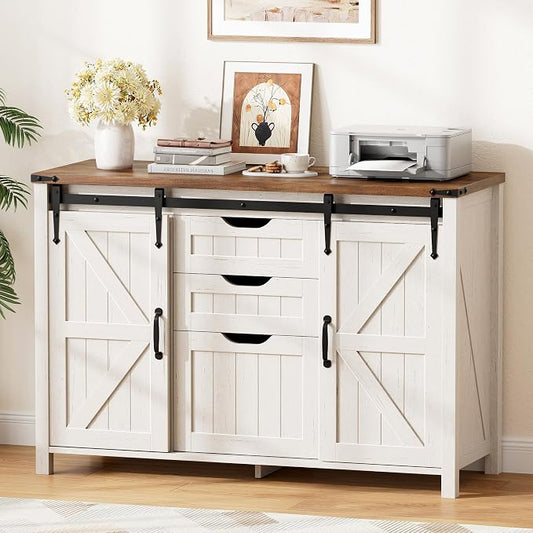 Halitaa 43.31” Farmhouse File Cabinet by Halitaa