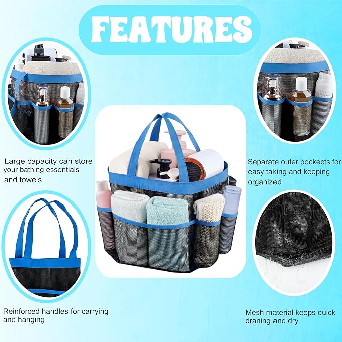 Mesh Shower Caddy Portable - Image 3
