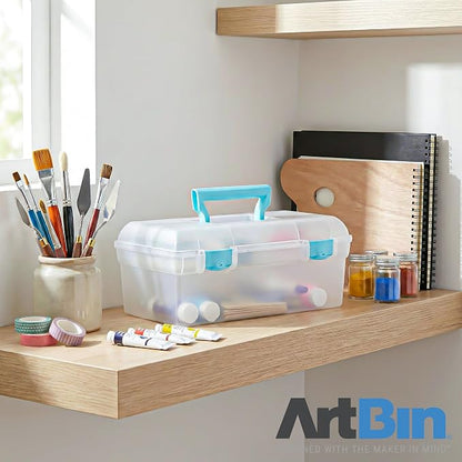 ArtBin 6937AG Essentials Lift-Out Tray Box, Portable Art & Craft Organizer - Image 9