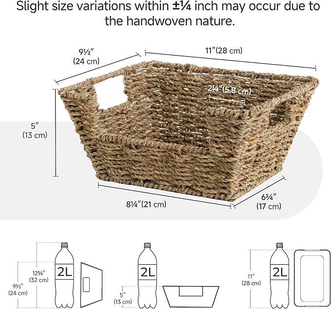 StorageWorks Small Pantry Baskets - Image 2