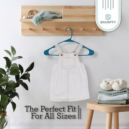 Sharpty Plastic Hangers Clothes Hangers - Image 7