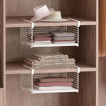 Under Shelf Storage Basket, Hanging Wire Basket - Image 7