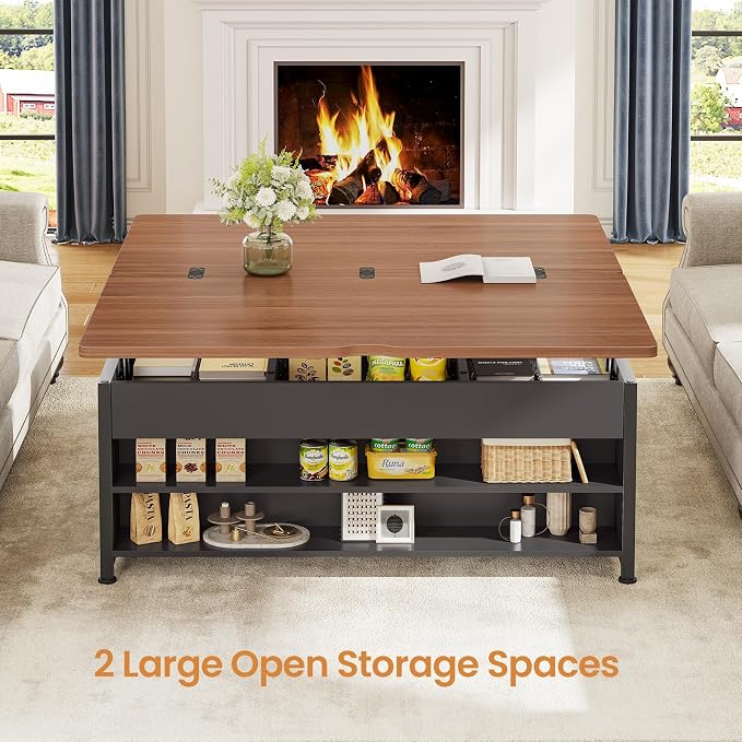 Itaar Lift Top Coffee Table Set, Center Table - Image 5