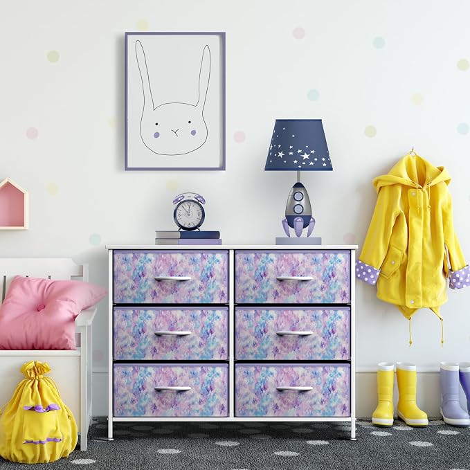 Sorbus Kids Dresser with 6 Drawers - Image 7