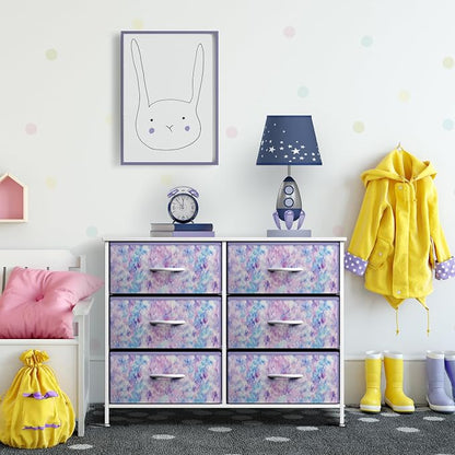 Sorbus Kids Dresser with 6 Drawers - Image 7