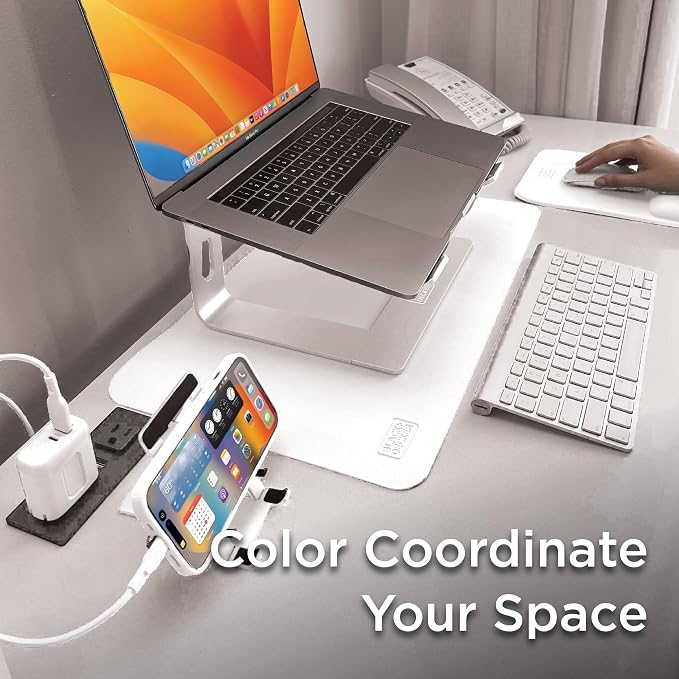 Black+Decker Faux Leather Desk Mat - Image 9