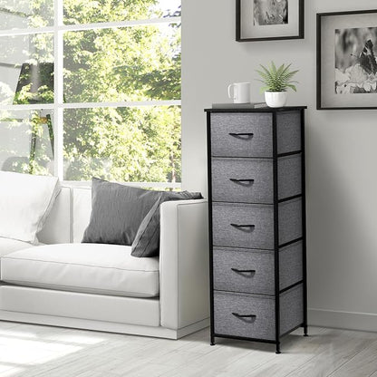 Sorbus Nightstand with 5 Drawers - Image 6