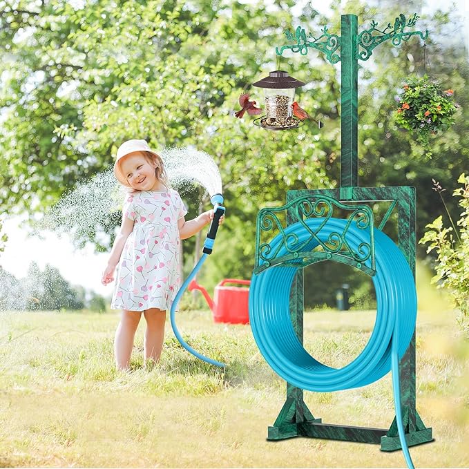 Garden Hose Holder for Outside, Upgraded Water Hose Holders - Image 3