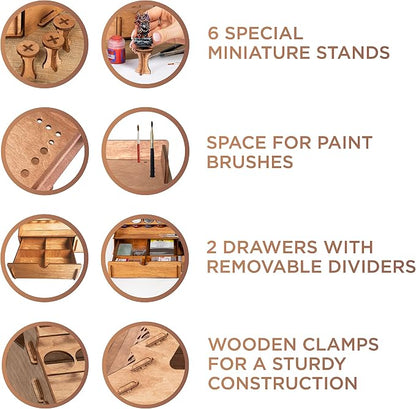 Plydolex Wooden Paint Organizer - Image 2