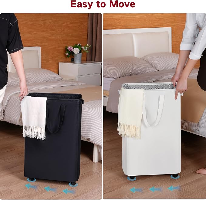 efluky Slim Laundry Hamper - Image 2