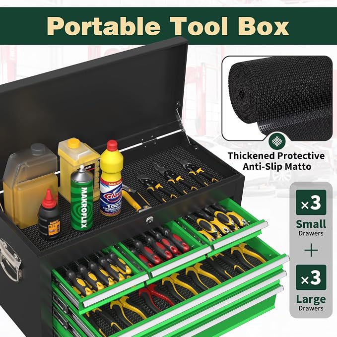 8-Drawer Heavy Duty Tool Chest - Image 5