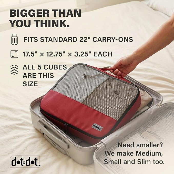 Large Packing Cubes for Travel - Image 2