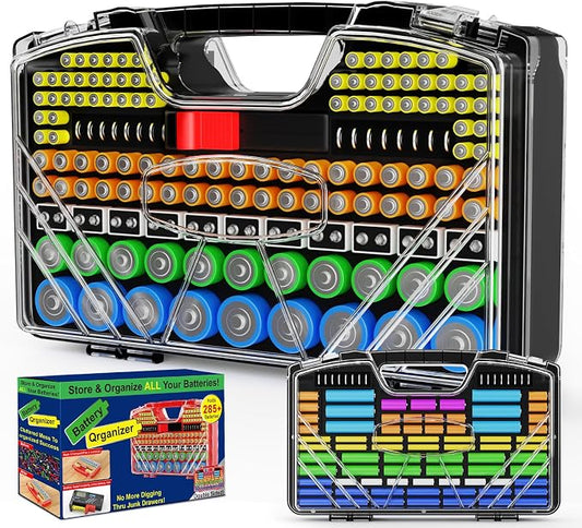 Battery Organizer Storage Holder Box Case by Unknown