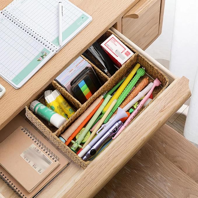 BTSKY Desk Drawer Organizer Tray, Coffee Station Organizer Tea Bag Organizer - Image 6