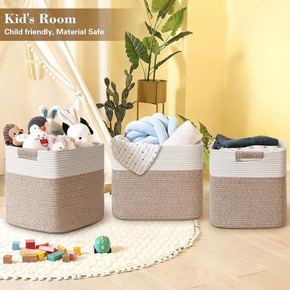 15×13 Inch Storage Cubes, 3 Pack Cube Storage Bins - Image 9