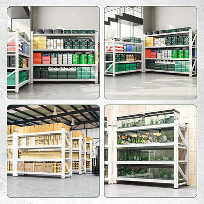 Letaya 3000LBS Storage Shelves Heavy Duty, 4 Tier Adjustable Utility Rack Shelf - Image 6