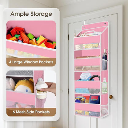 1 Pack Over The Door Organizer Hanging Storage Organizers - Image 4