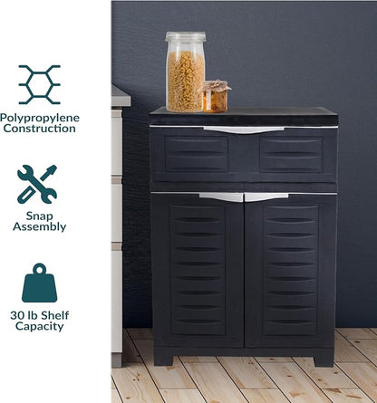 Sunnydaze 34.5" Garage Storage Cabinet - Image 4