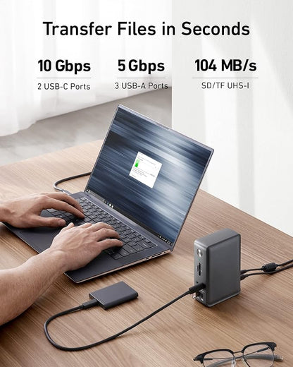Anker Laptop Docking Station, 13-in-1 USB-C Docking Station, Triple Display - Image 6
