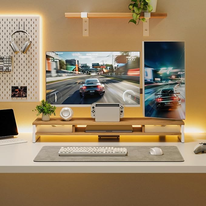 Fenge Dual Monitor Stand, Monitor Riser - Image 8