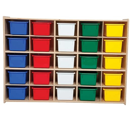 Contender 25 Cubbies Storage Cabinet - Image 4