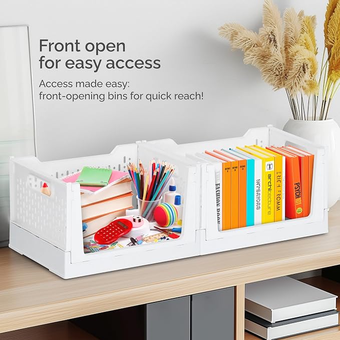 TidyFriend Stackable Storage Bins - Image 5