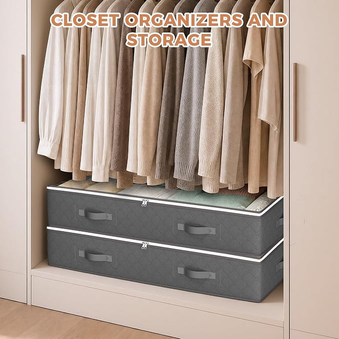 Budding Joy Under Bed Storage Containers, Storage Bins - Image 4