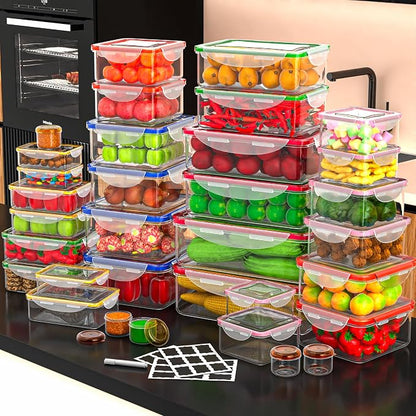 70 Pcs Large Food Storage Containers - Image 3