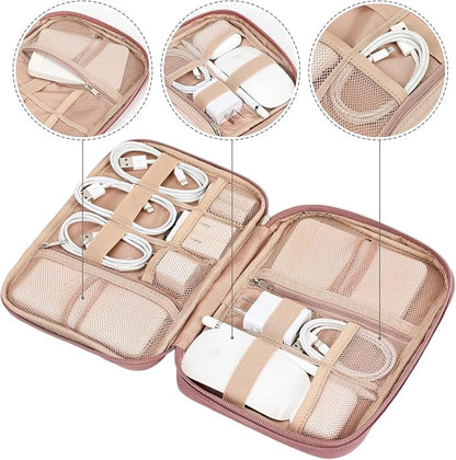 NISHEL Travel Cord Organizer Case, Tech Electronic Bag, Essentials - Image 3