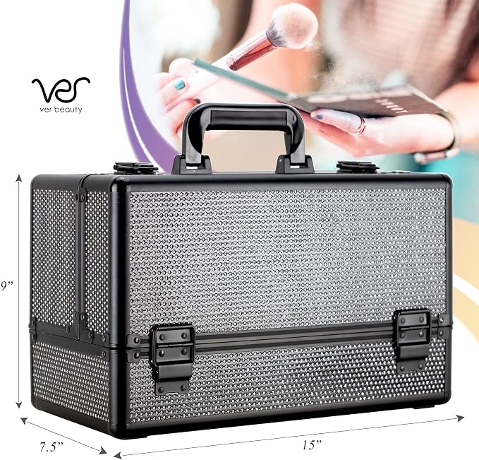 Ver Beauty Professional Train Makeup Case Organizer - Image 3
