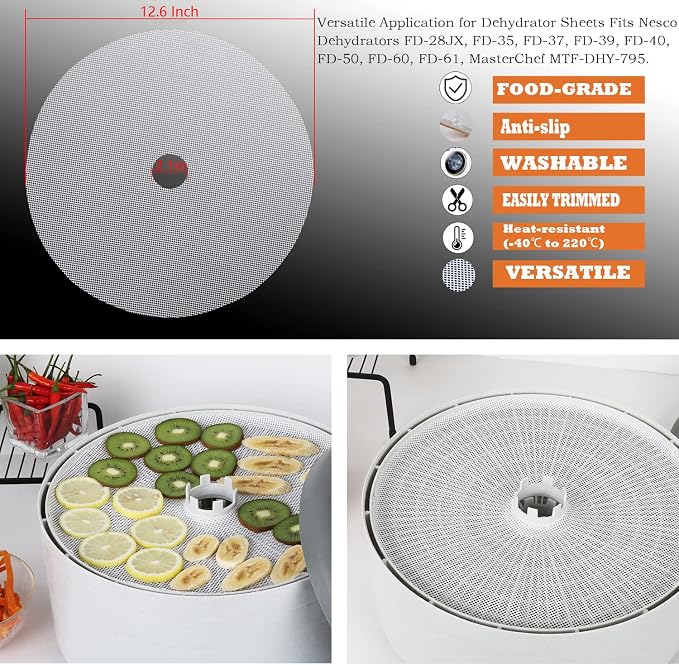 Reusable Dehydrator Sheets for Nesco Dehydrator - Image 2