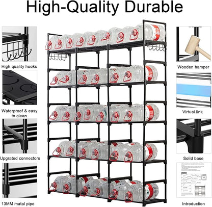 Mavivegue 9-Tier Metal Shoe Rack - Image 3